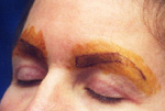 Female Eyebrow example 1 before